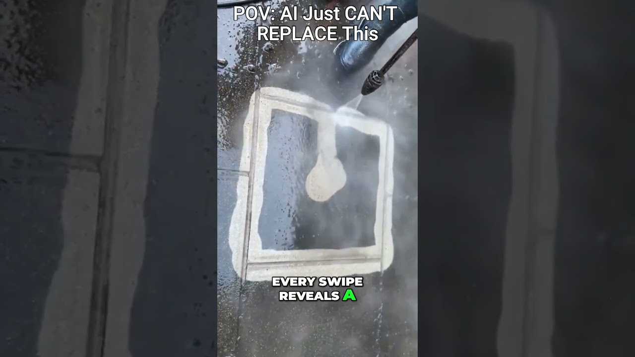 Years of Dirt&hellip; GONE in SECONDS! 😱✨ (Satisfying Pressure Wash)