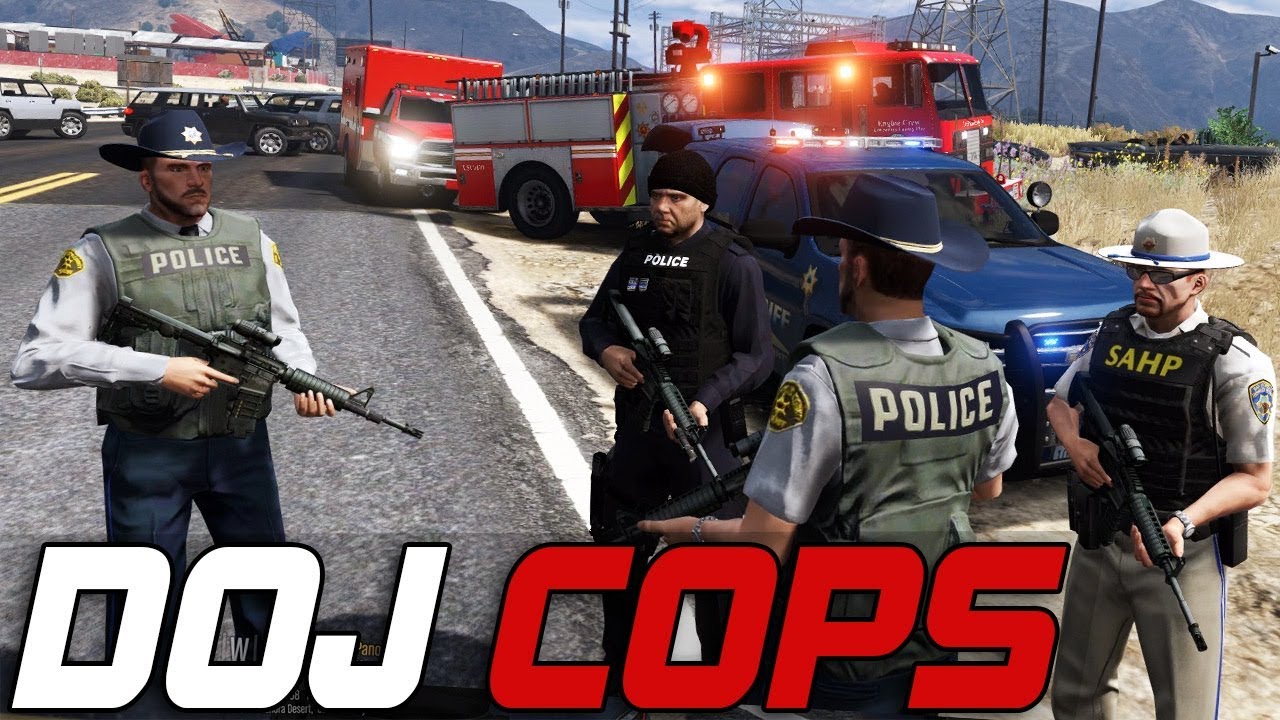 Dept. of Justice Cops #240 - Impromptu Swat Team (Law Enforcement)