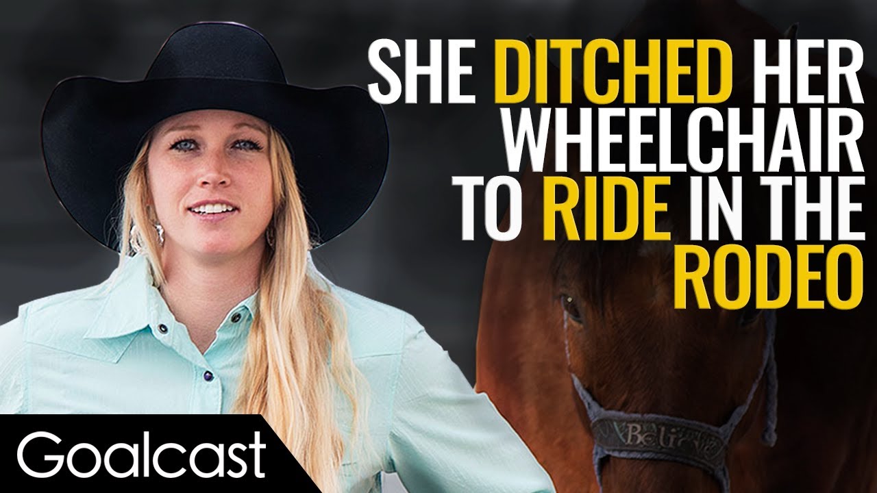 From A Wheelchair To Ride in The Biggest Rodeo | Amberley Snyder Inspirational Speech | Goalcast