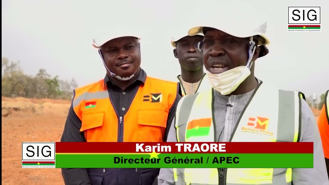 APEC :  les travaux de construction de l' usine de traitement aurifère de Bielmèra mining