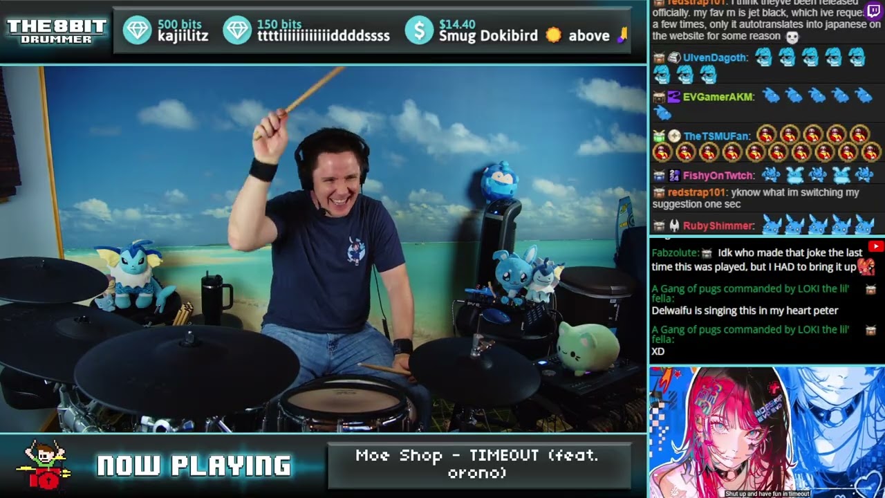 The8BitDrummer // Moe Shop - TIMEOUT (feat. orono)
