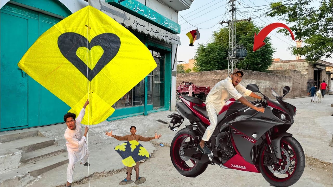 Kite & Nasir Havey Bike Chori Vs Abubakar Fight