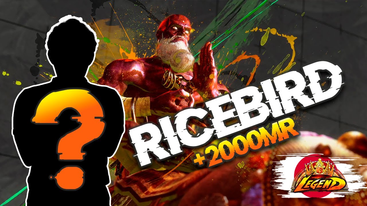 Ricebird (Dhalsim) -  Top 2 Japanese - High Level Replays - SF6