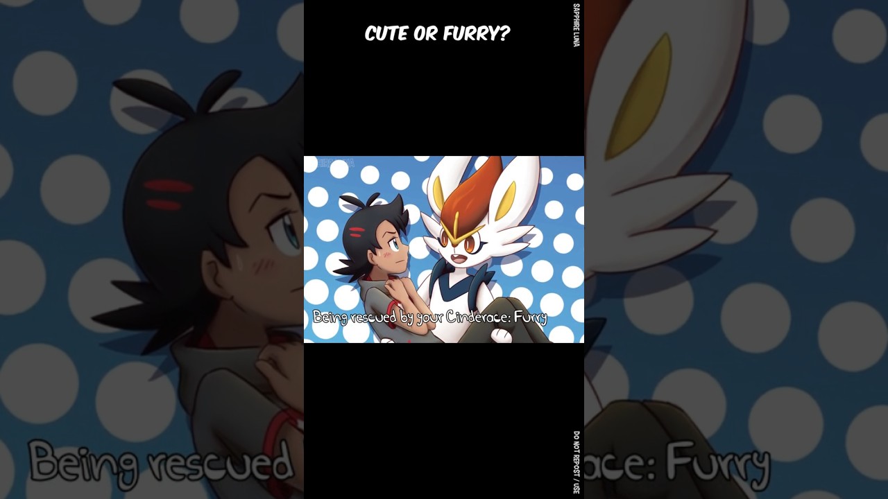 Is Cinderace a furry?  #pokemon #sapphireluna