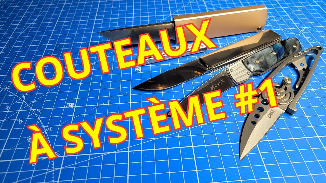 Couteaux à sytème : des mécanismes surprenants - No 1
