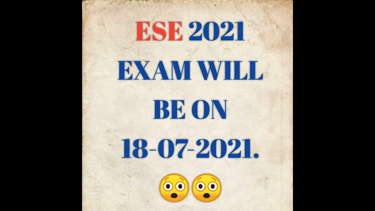 UPSC Calender For 2021| ESE Exam 2021