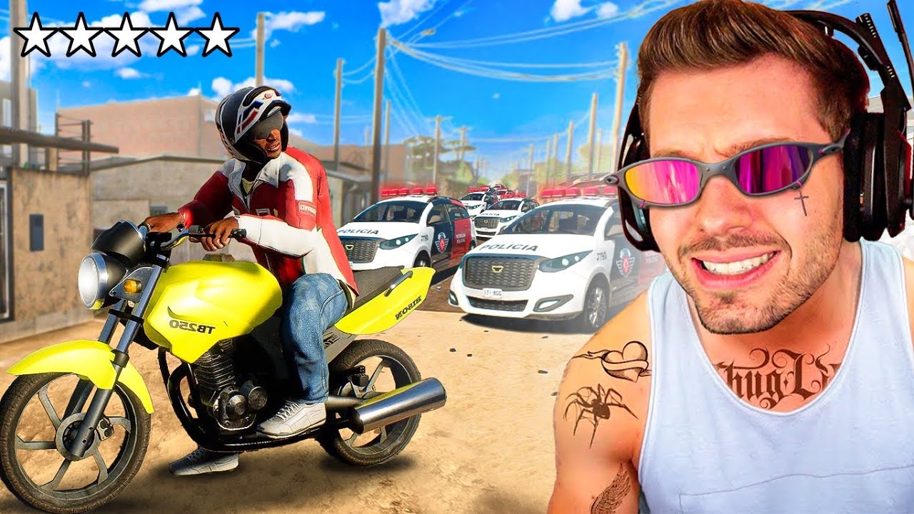 171 - FUGA DA POL&Iacute;CIA no GTA BRASILEIRO! (o maior de todos)