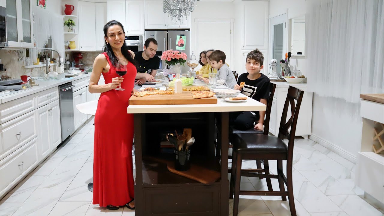 Наш Ужин - Фасоль со Шпинатом - Омлет из Помидоров - Рецепт от Эгине - Heghineh Cooking Show