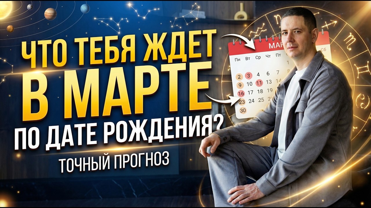 Что тебя ждет в МАРТЕ по ДАТЕ РОЖДЕНИЯ?