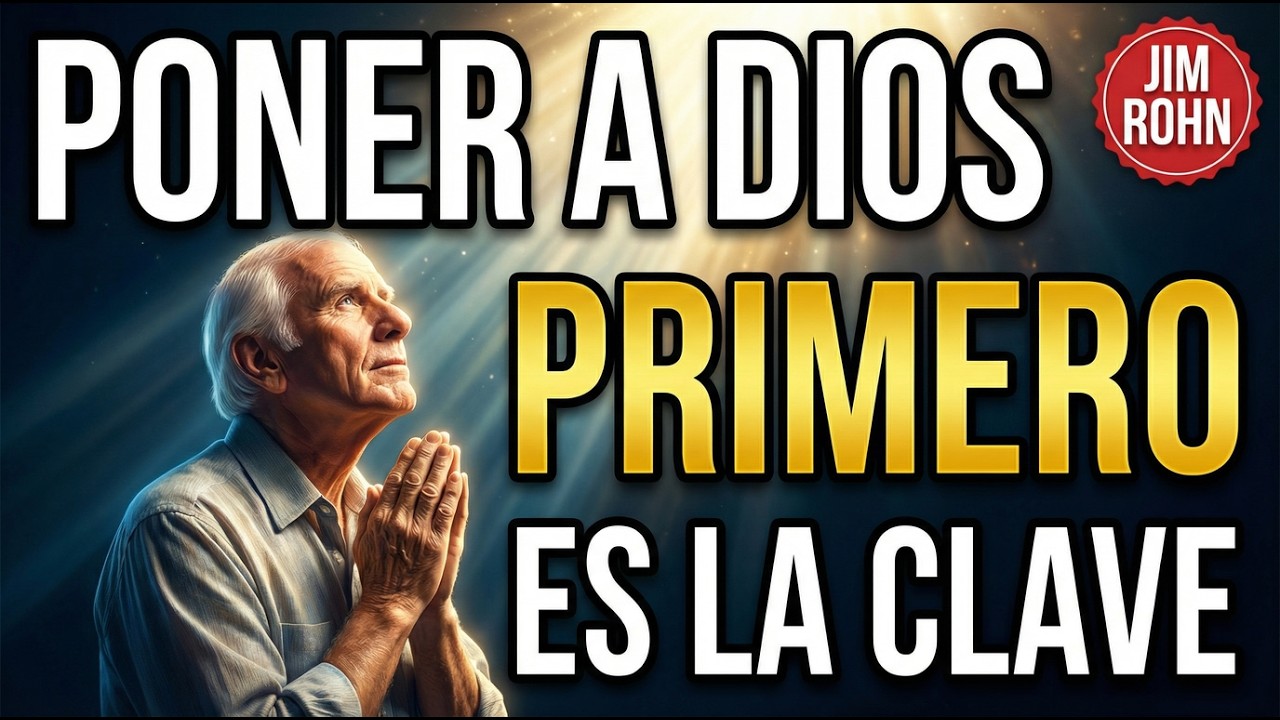 Lo que sucede cuando pones a DIOS PRIMERO | Jim Rohn