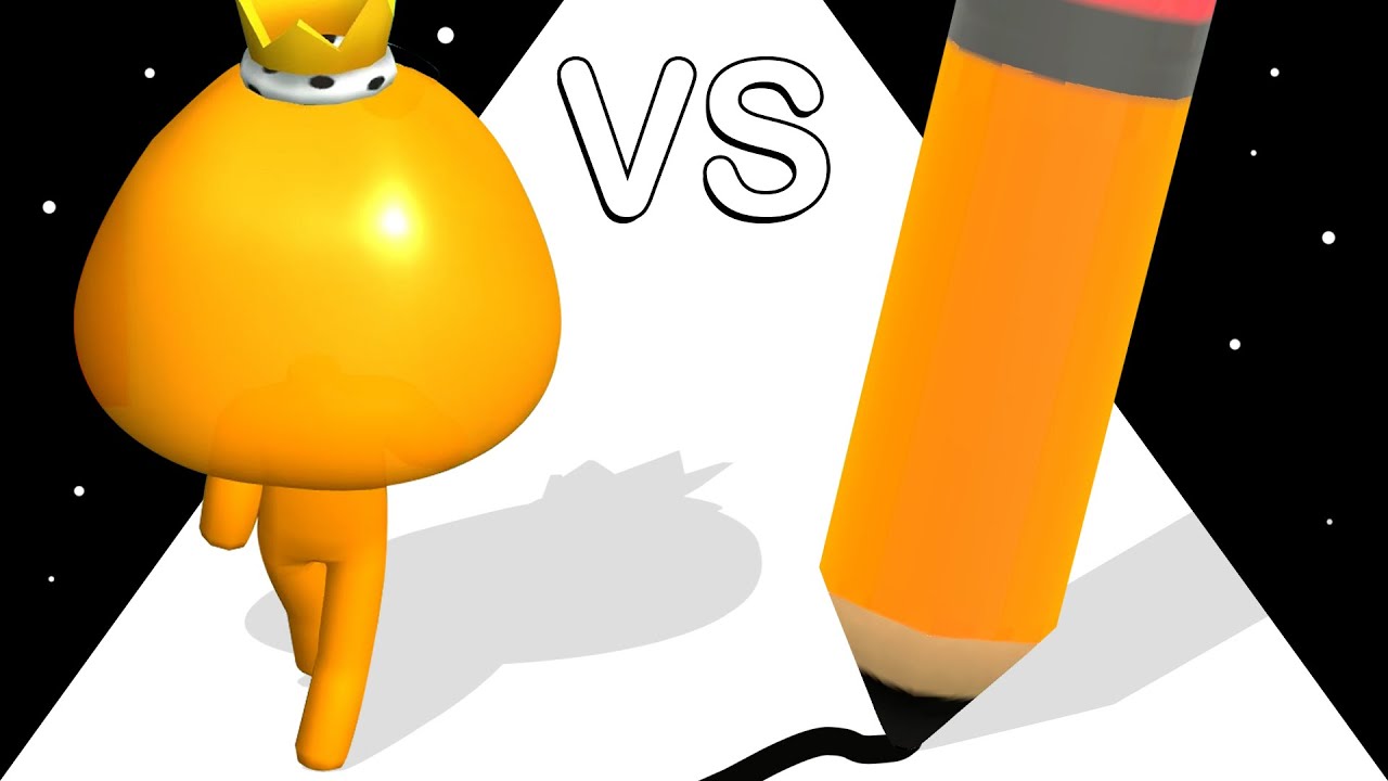 Long Pencil Run VS Slime Head Run: ASMR Gameplay ❌ Max Level!