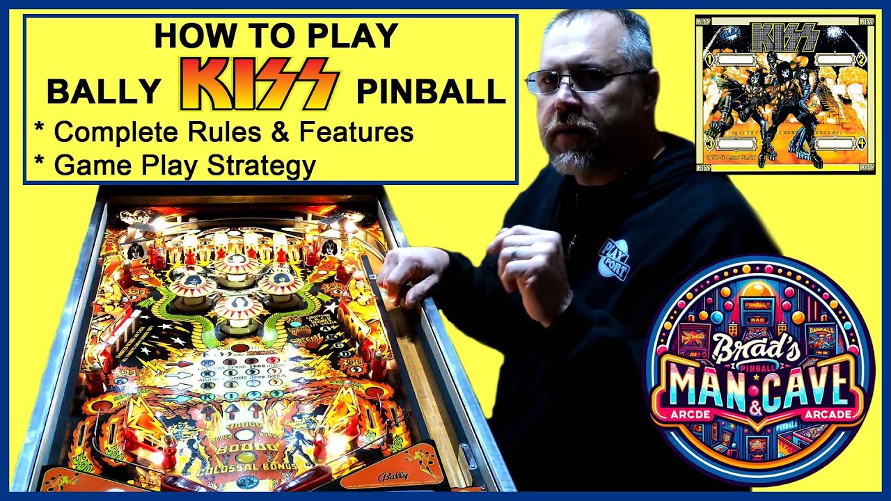 How to Play Bally Kiss Pinball | Rules, Strategy, Colossal Bonus, & Tips for High Scores!