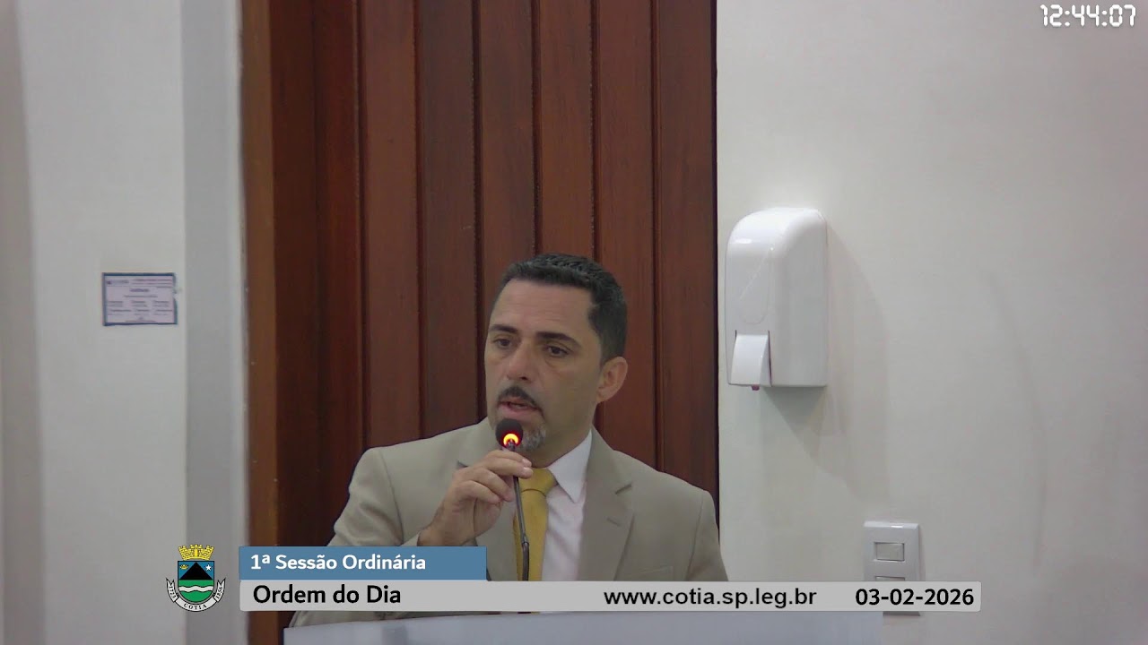 1ª Sessão Ordinária