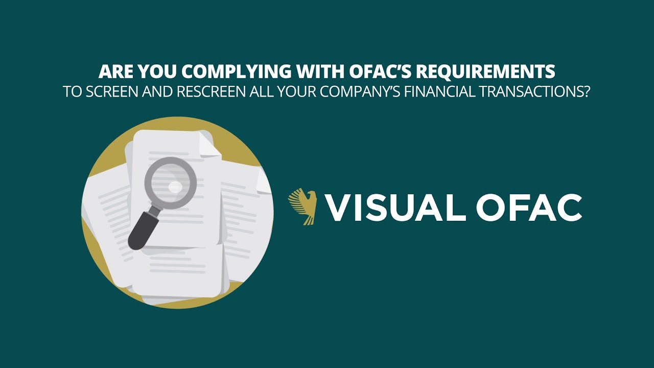 Visual OFAC lets you easily search OFAC watch lists