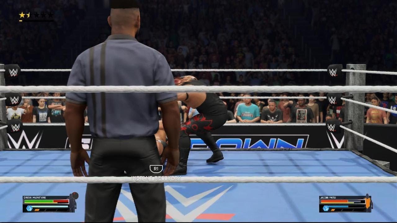 WWE drew vs jacob undisputed championship 5 star match