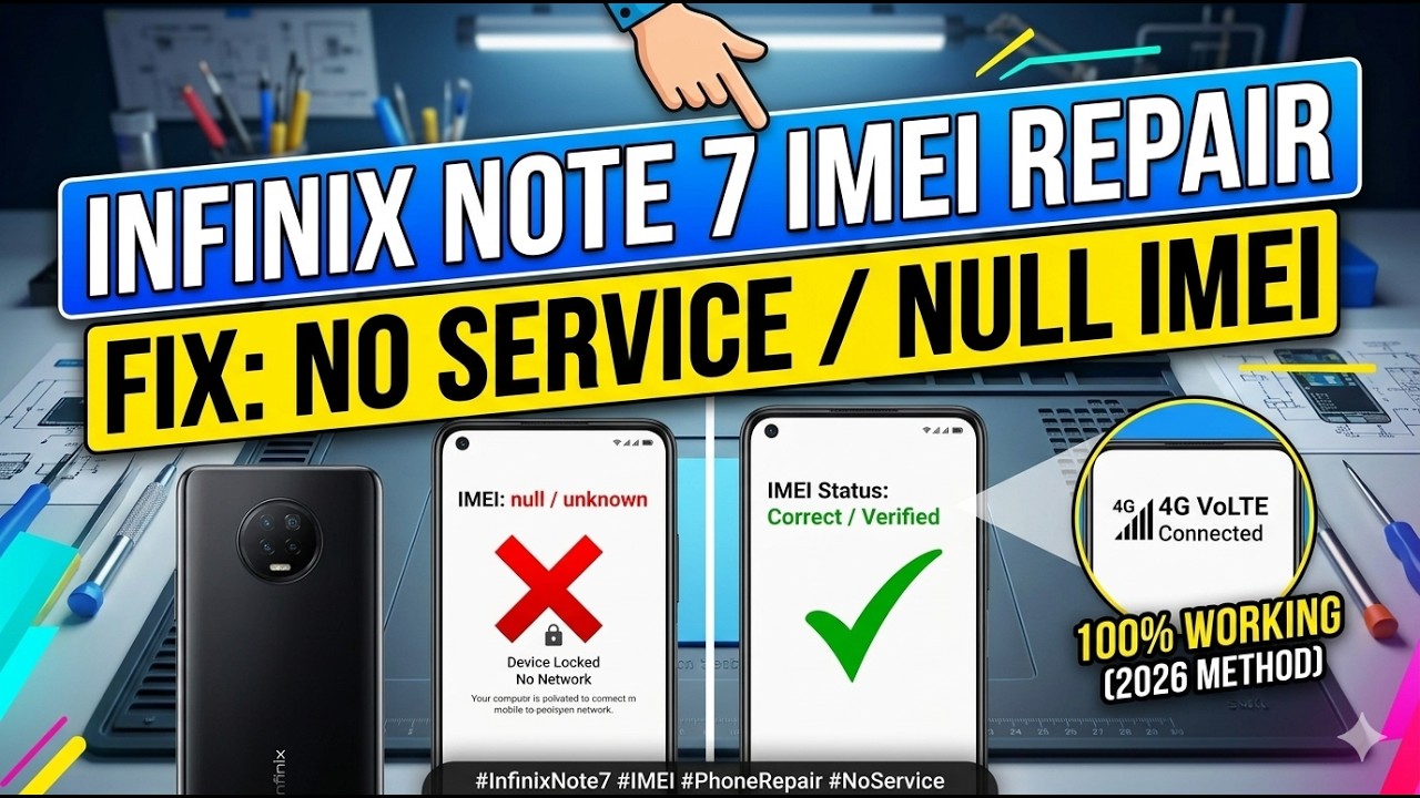 Infinix Note 7 Imei Repair -- Infinix Note 7 Imei Repair Permanently Meta Mode Fix With Free Tool
