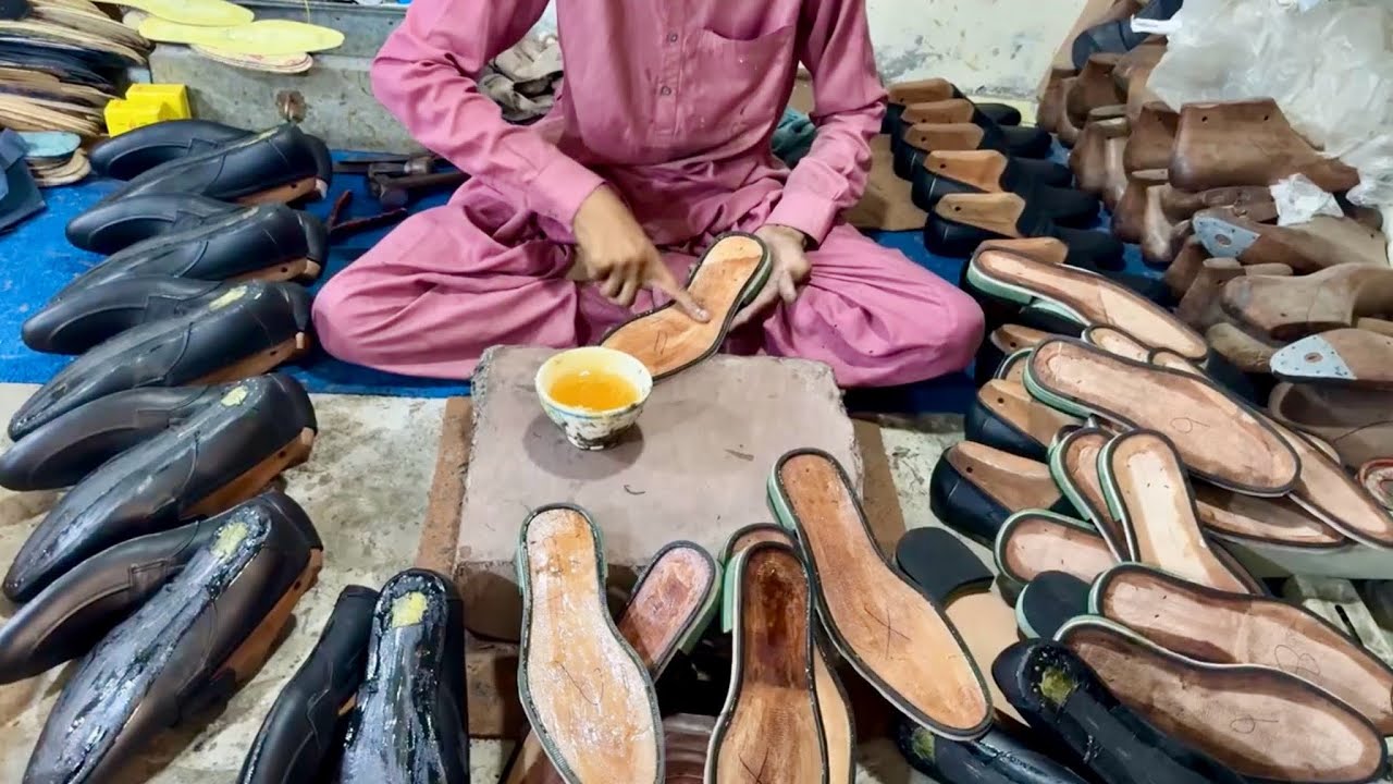 Leather Shoe Manufacturing Process | How Loafers Are Made in Factory