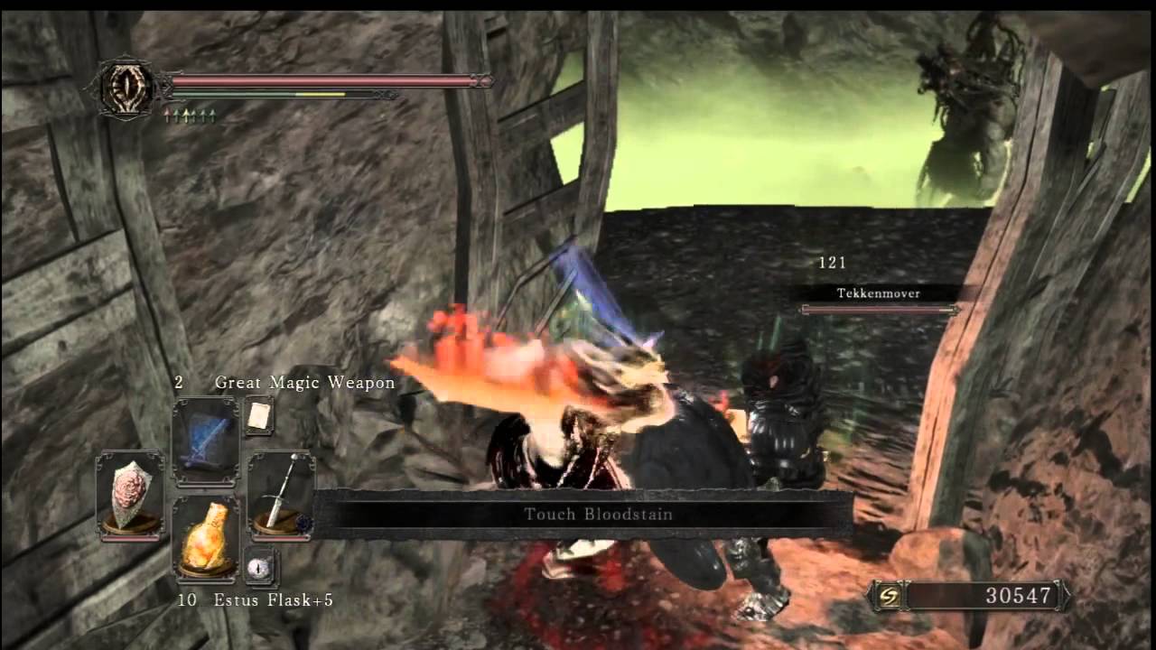Dark Souls II NG Blind Part 111c Text commentary Harvest Valley PVP Tekkenmover Rivalry 1