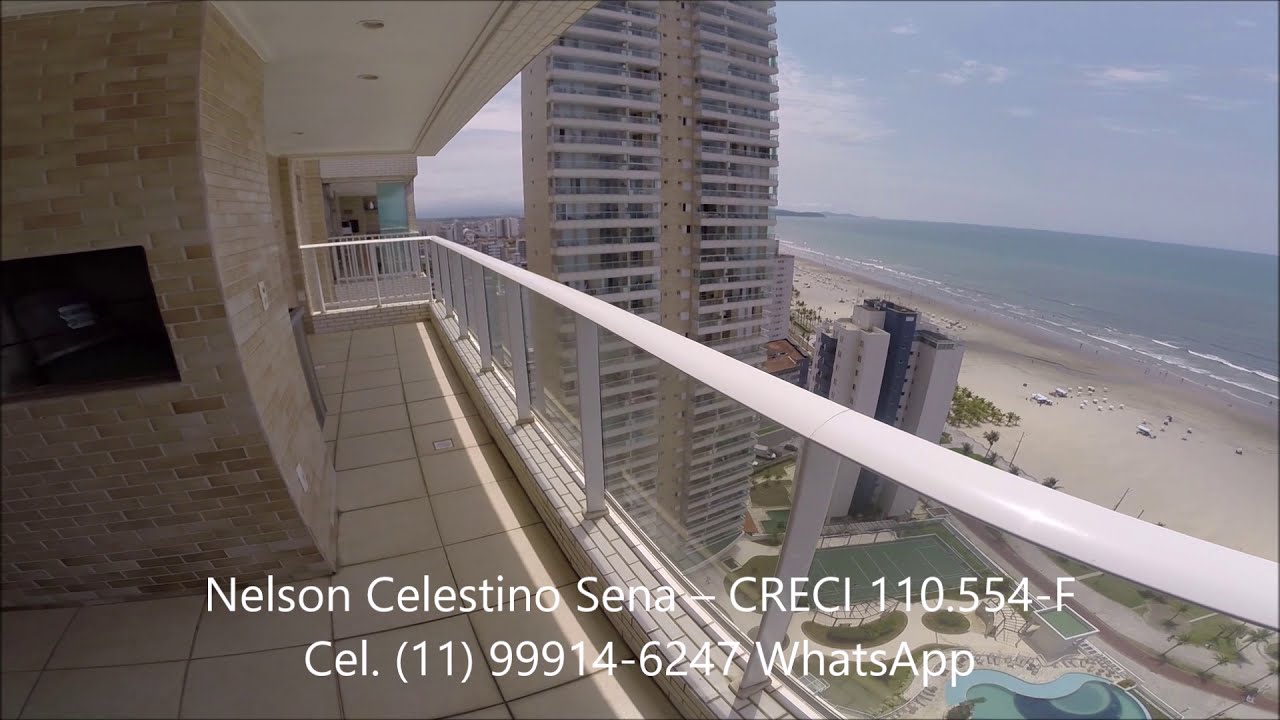 Apartamento 4 dormitórios Costa do Sol , Praia Grande SP. Litoral Sul