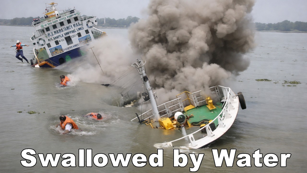 33 Most Terrifying Moments of Boats and Ships Sinking Caught on Camera