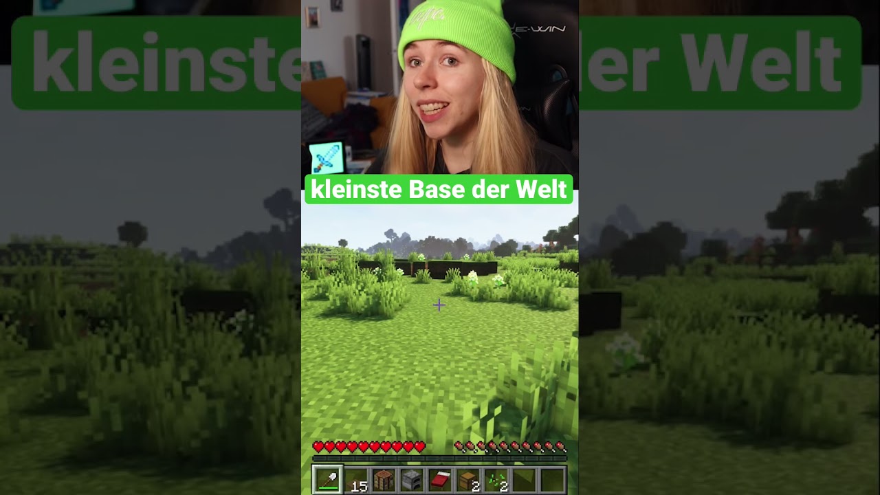 ich baue die kleinste base der Welt (ohne Bl&ouml;cke)