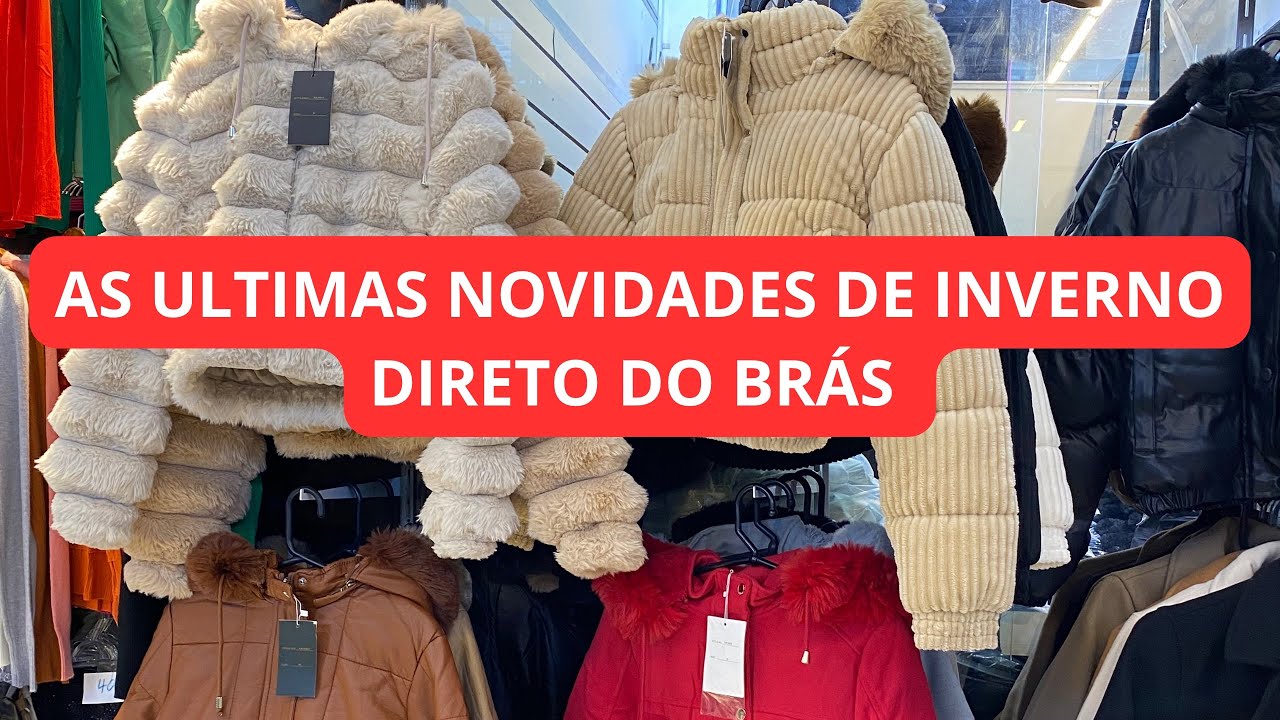 DIRETO DO BR&Aacute;S AS &Uacute;LTIMAS TEND&Ecirc;NCIAS DE INVERNO #bras #inverno2025 #modabras #atacado# jaquetas