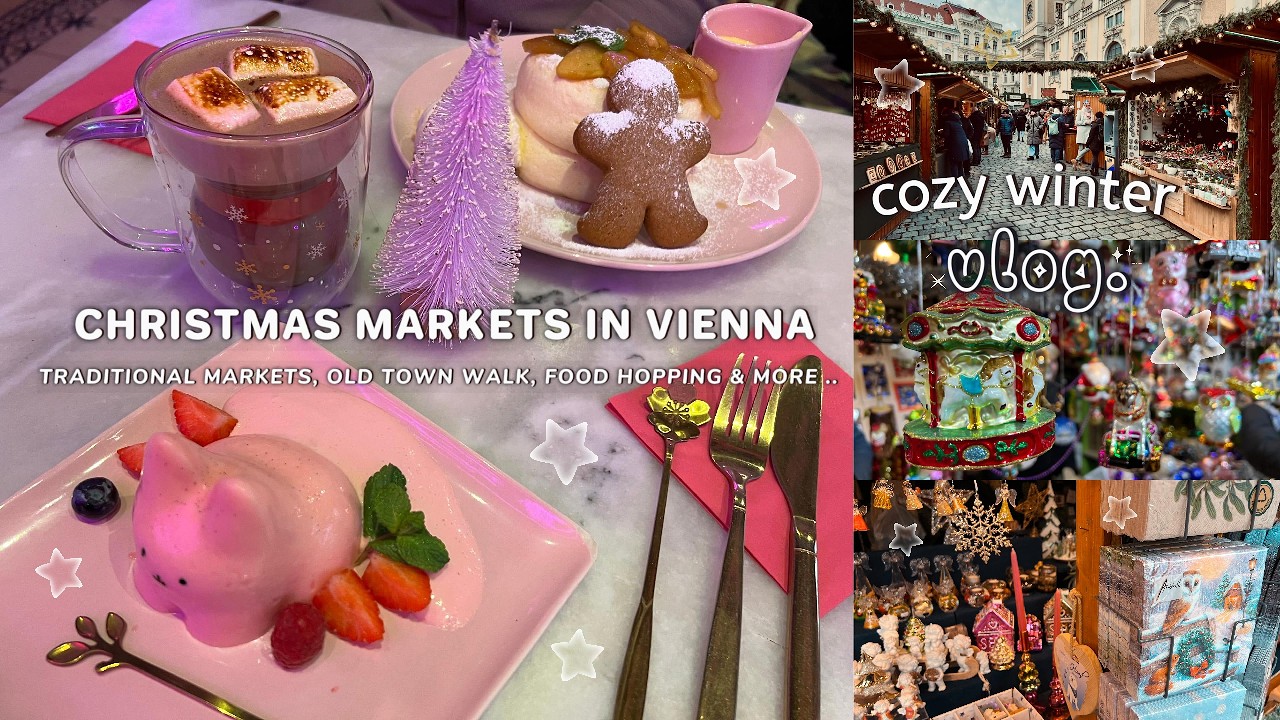Christmas Markets in Vienna 🎄 Old Town Shopping & Traditional Food | 🇯🇵🇰🇷 日本の方へ・한국분들 추천