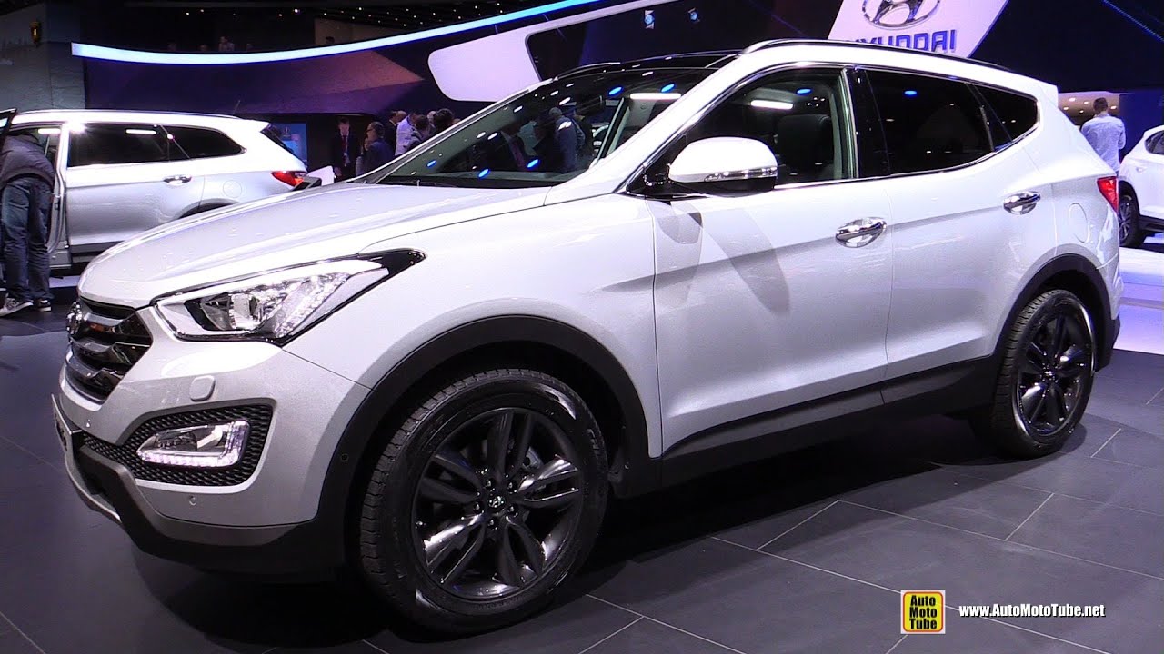 2015 Hyundai Santa Fe 2.2 CRDI Diesel 4WD - Exterior, Interior Walkaround - 2015 Geneva Motor Show