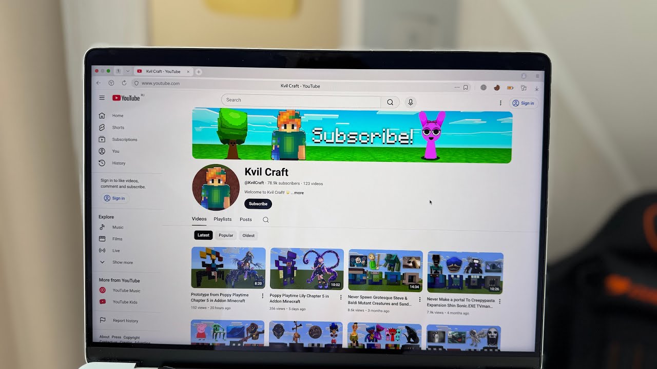 Трейлер канала KvilCraft
