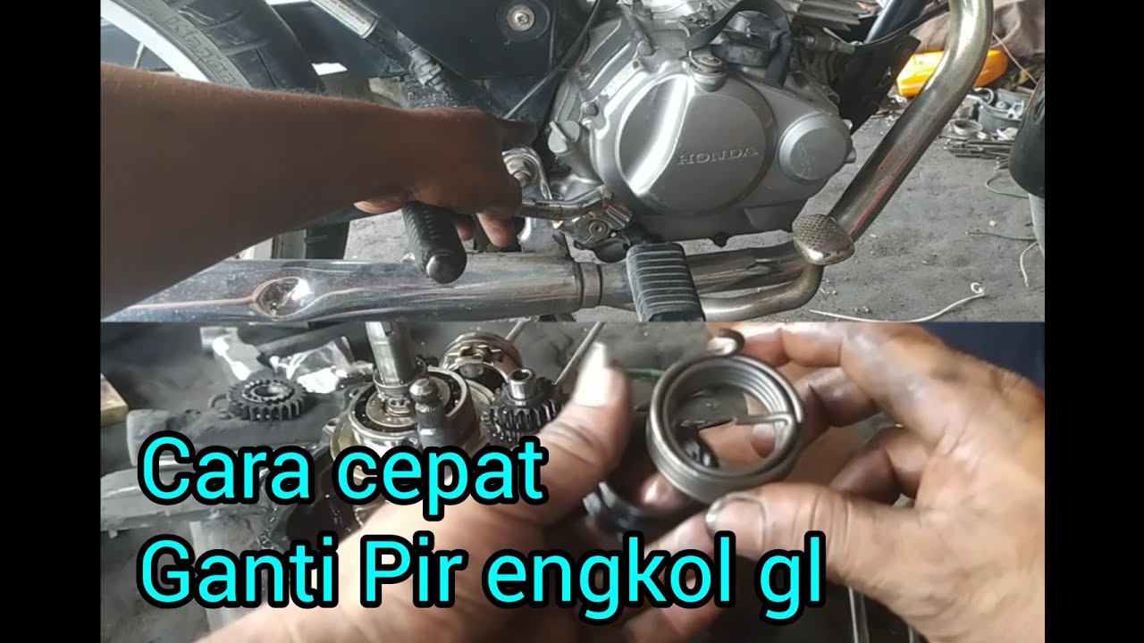 Ganti Pir engkol gl max,megapro,Tiger tanpa buka bak kopling
