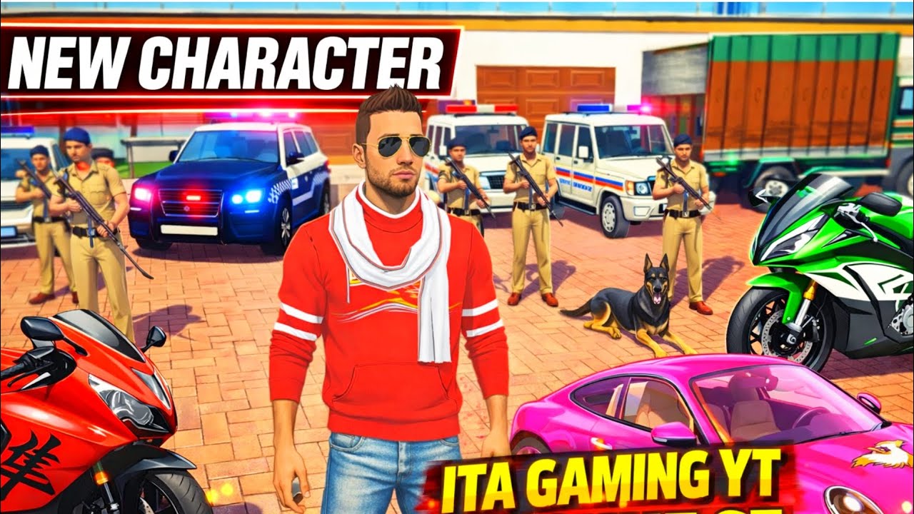 🤩Police Ne Jack ki Modified Porsa car Lekar Kya Karega 💥😱| Indian Theft Auto simulator 🎮