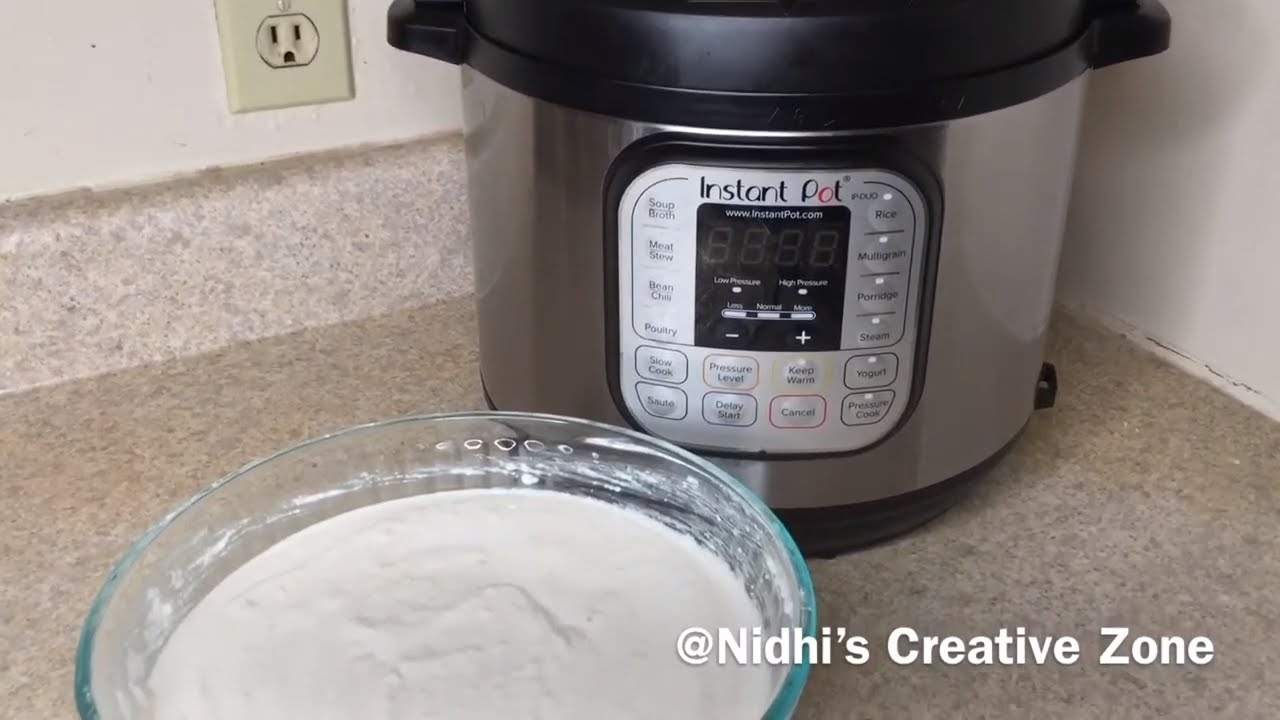 How To Ferment Idli Batter in Instant Pot