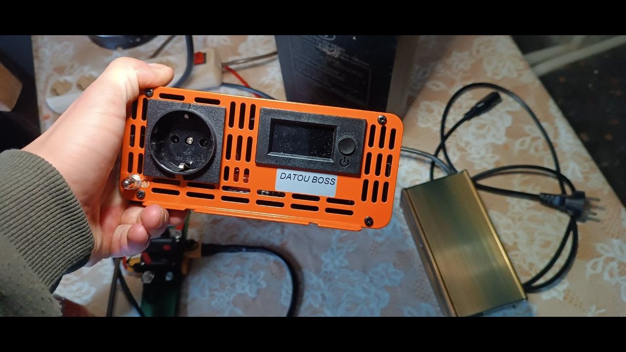 ДБЖ - джерело безперебійного живлення. На прикладі інвертора 2000Watt та з акумулятором 1200Watt 60V
