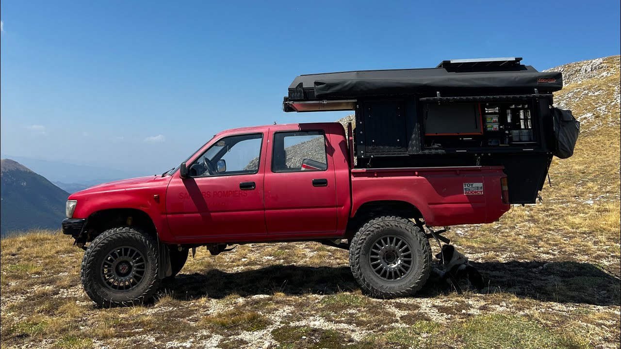 Présentation cellule pickup ALU-CAB KHAYA CAMPER