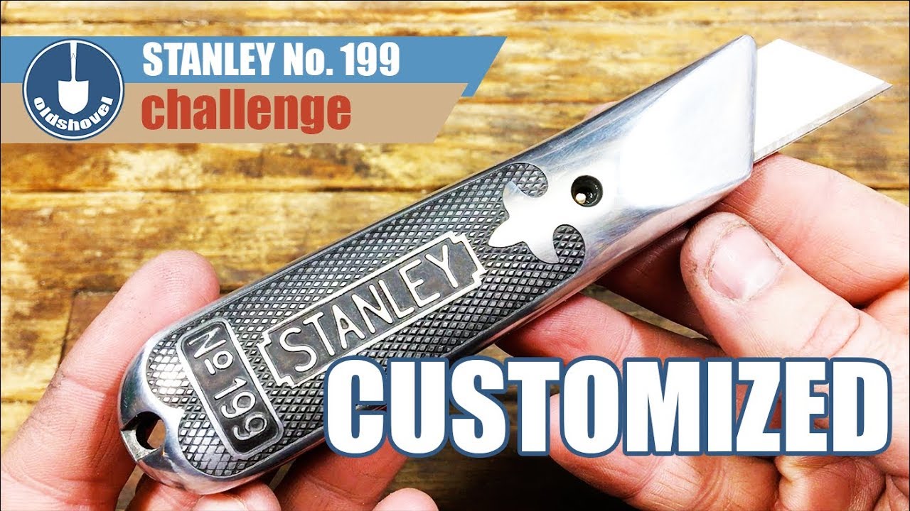 Кастомизация ножа Stanley № 199 и ножен из секонд-хенда — STANLEY 199 Challenge
