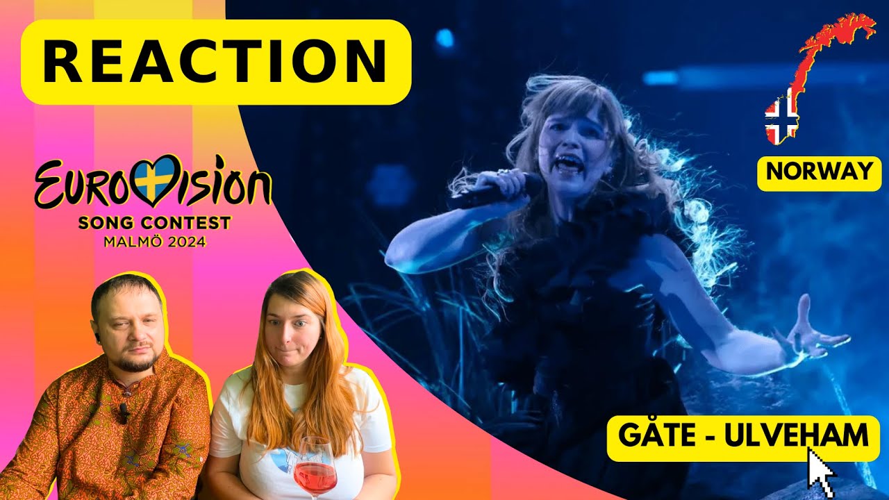 🔊 Реакція на Gåte - 'Ulveham' - Norway 🇳🇴  | Eurovision 2024