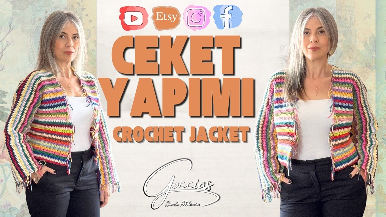 CEKET YAPIMI   CROCHET JACKET