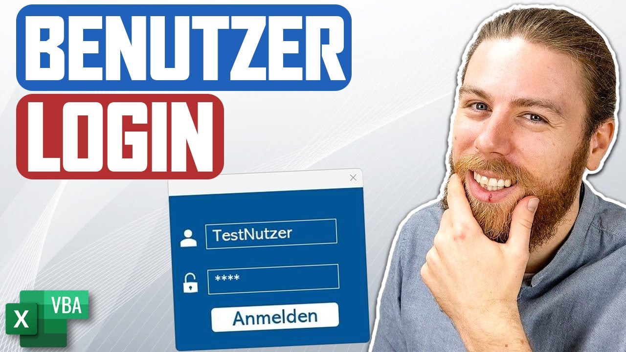 Login Form mit Benutzername und Passwort erstellen | Excel VBA