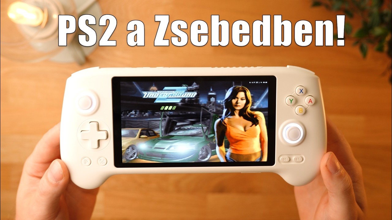 PS2 a Zsebemben?😱Anbernic RG557