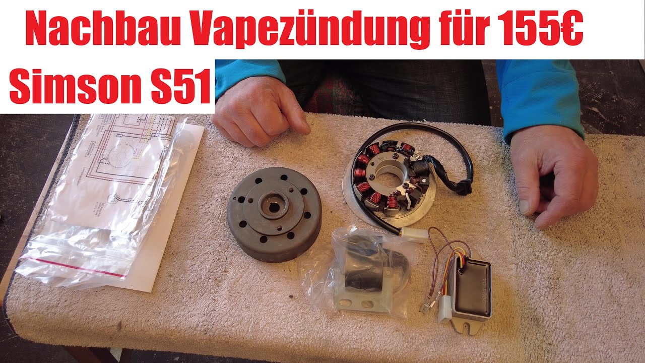 Nachbau Vapezündung Simson S51 für 155€ | Vorstellung und Einbau