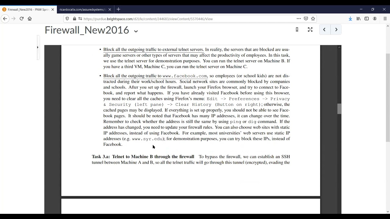 ITS 454 - Firewall egress evasion and proxy firewalls