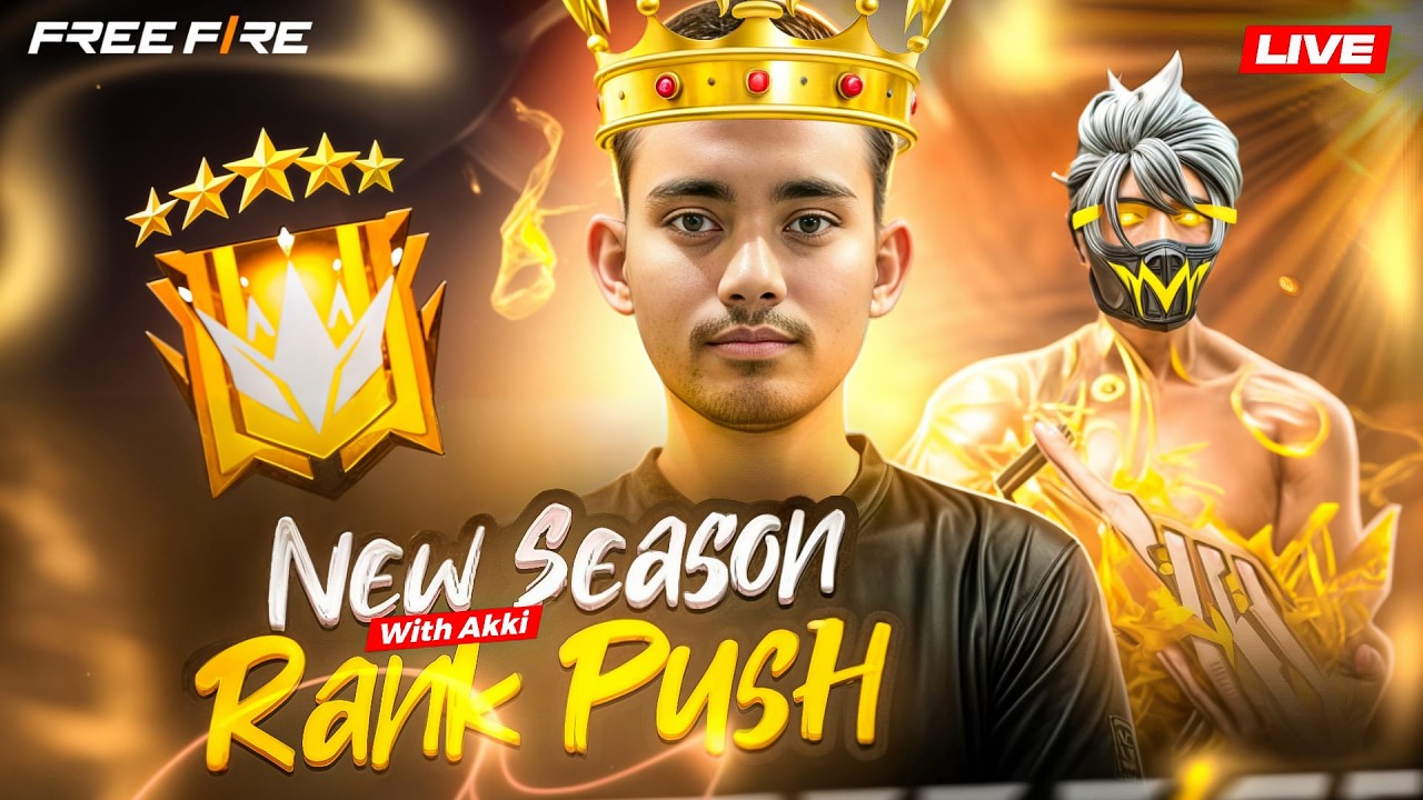 RANK PUSH FT. FZ AKKY || FZ ESPORTS AKKKYY IS LIVE #freefire #livestream