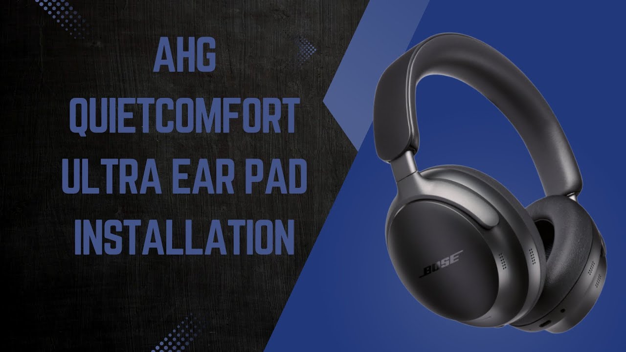 Суперпростая установка амбушюр Bose QuietComfort Ultra