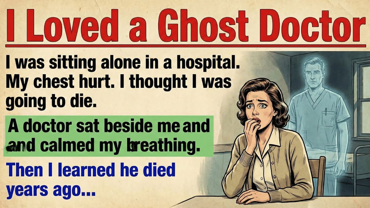 I Loved a Ghost Doctor | Level 3 Story for Listening & Speaking Practice | An Emotional Story