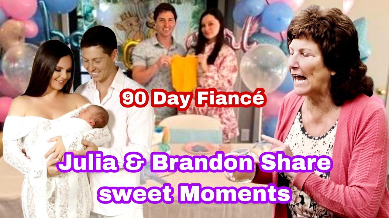 90 Day Fiancé: Julia & Brandon Share Sweet Moments at Unique Gender Reveal as Mom Betty Sparks Drama