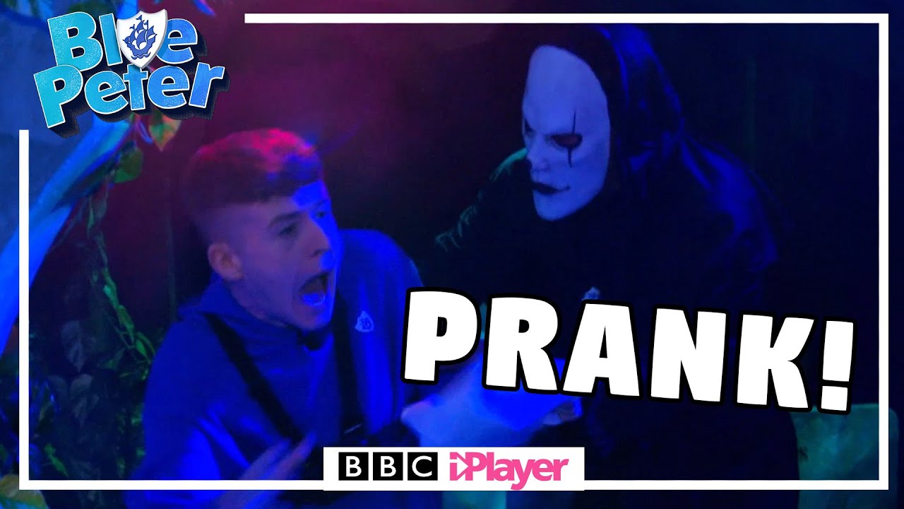 ADAM BEALES GETS PRANKED! | HALLOWEEN | BLUE PETER
