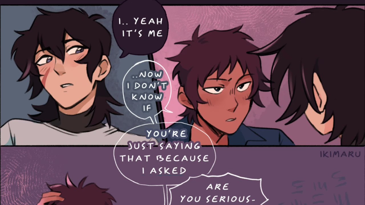 ikimaru klance comic voltron legendary defender comic keith kogane x lance mcclain @ikimaru