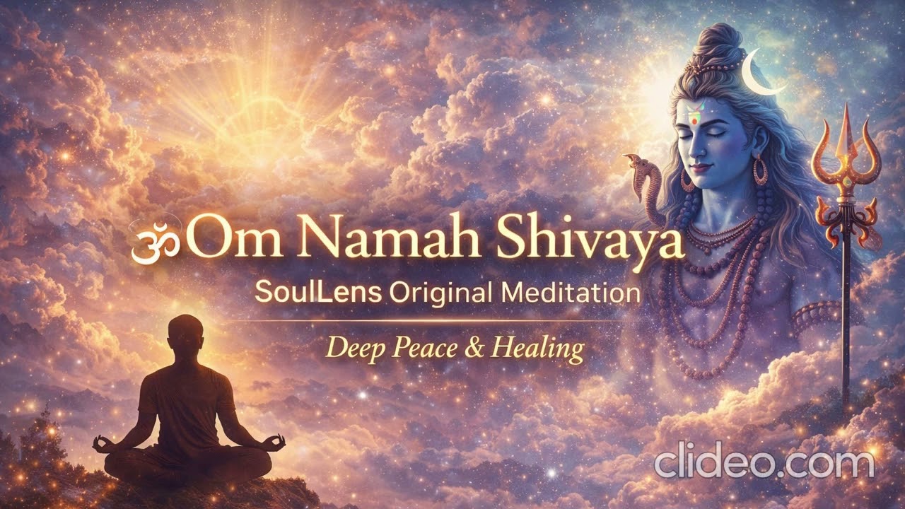 Om Namah Shivaya 🕉️ | SoulLens Original Meditation | Deep Peace & Healing #OmNamahShivaya #SoulLens
