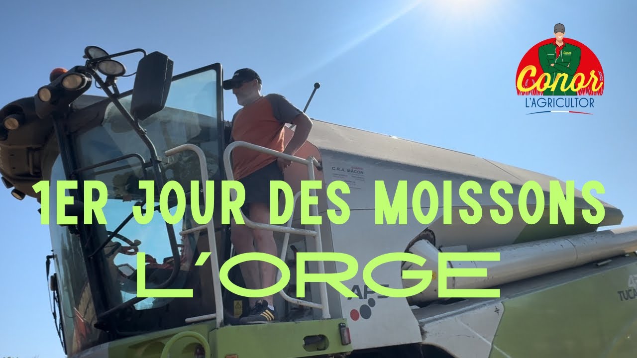 🌾 Premier Jour des Moissons d’Orge – Conor sort la grosse artillerie ! 🚜🔥