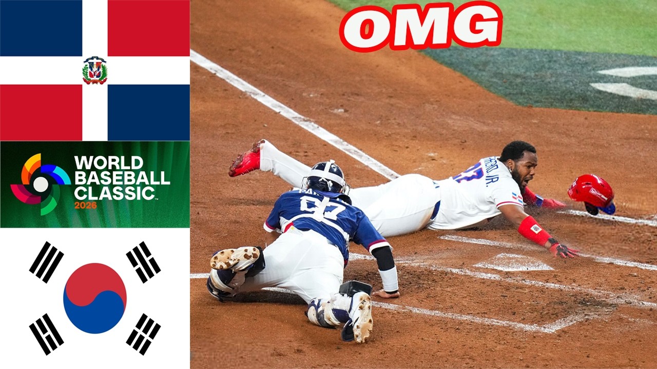 Dominican vs Korea Quarterfinals Game Highlights | World Baseball Classic 2026